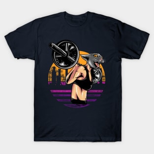 cat gym T-Shirt